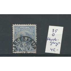 Nederland 35 met HARDEGARIJP kleinrond VFU/gebr CV 45 €