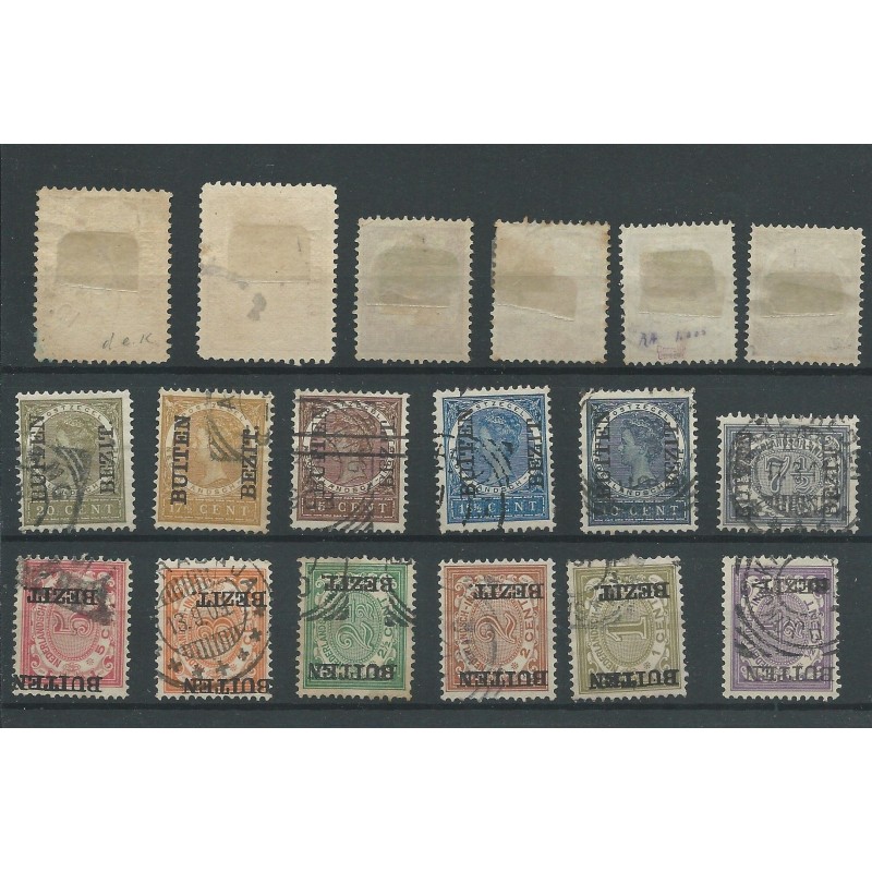 Ned. Indie 63-80 JAVA opdruk luxe VFU/gebr CV 103 € Ned. Indie 63-80 JAVA opdruk luxe VFU/gebr CV 103 €