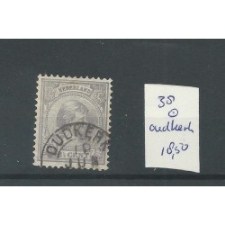 Nederland 38 met OUDKERK  kleinrond VFU/gebr CV 18,5 €