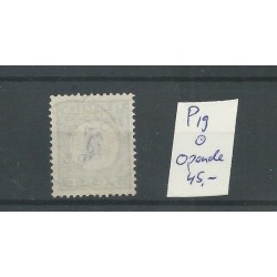 Nederland P19 met OPENDE kleinrond VFU/gebr CV 45 €