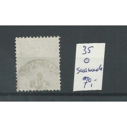 Nederland 35 met SUAWOUDE kleinrond VFU/gebr CV 70 €