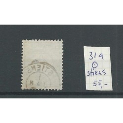 Nederland 31a met STIENS kleinrond VFU/gebr CV 55 €