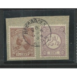 Nederland 36P met HENSBROEK kleinrond VFU/gebr CV 178 €