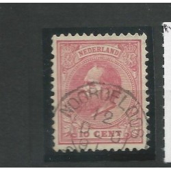 Nederland 21LP2 met NOORDELOOS kleinrond VFU/gebr CV 152 €