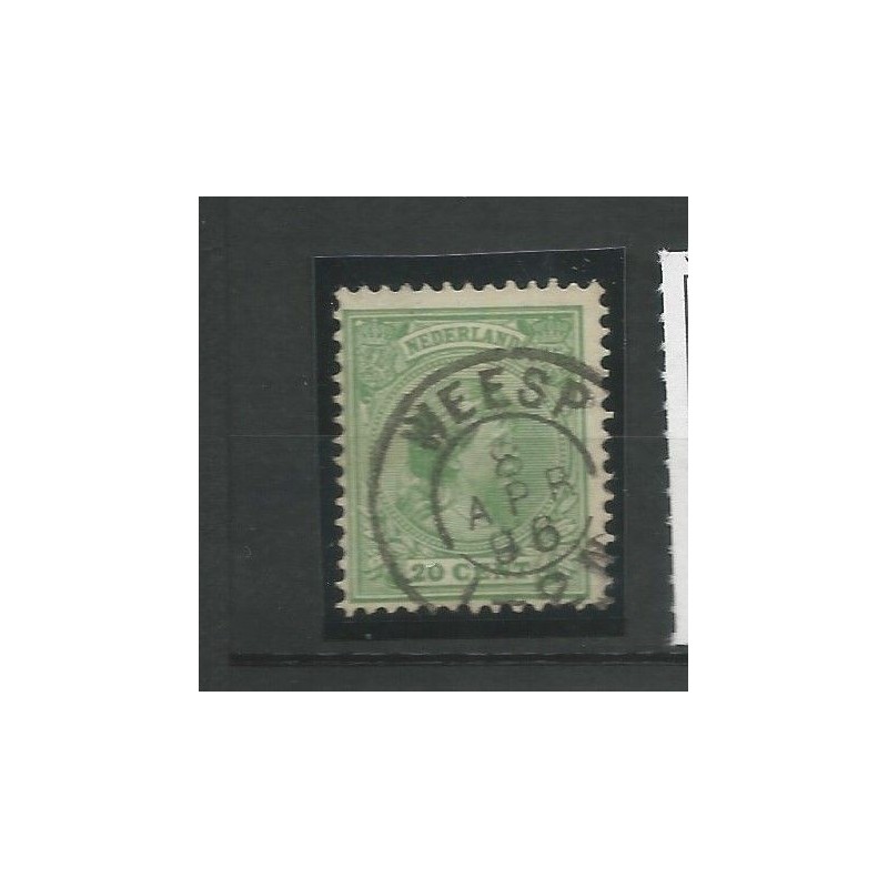Nederland 40 PM8 met WEESP kleinrond VFU/gebr CV 130 €