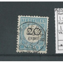 Nederland P10C-II Port "AMSTERDAM" kleinrond VFU/gebr CV 100 €