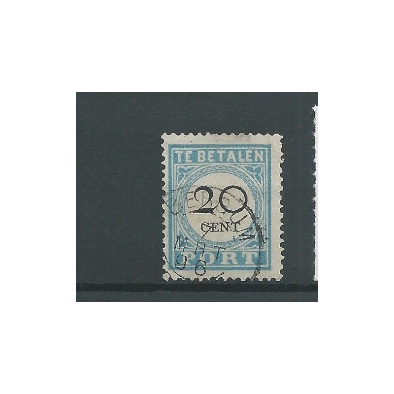 Nederland P10A-IV Port "BERGUM" kleinrond VFU/gebr CV 50 € Nederland P10A-IV Port "BERGUM" kleinrond VFU/gebr CV 50 €