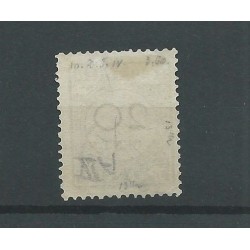Nederland P10A-IV Port "BERGUM" kleinrond VFU/gebr CV 50 €
