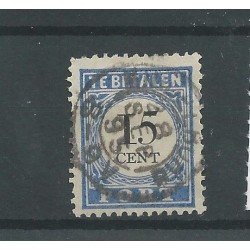 Nederland P24 Port "MIDDELBURG" kleinrond VFU/gebr CV 5++ €