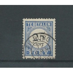 Nederland P26a Punt- Port "TILBURG" kleinrond VFU/gebr CV 10+++ €
