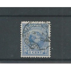 Nederland 35 met"Gravenhage-Gouda VI" kleinrond  VFU/gebr CV 12,5 €