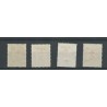 Suriname 202-205 Rode Kruis  VFU/gebr   CV 79 €