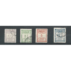 Suriname 65-68  Hulpuitgifte   VFU/gebr   CV 25 €