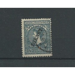 Ned. Indie D27 Dienst 2,5Gld   VFU/gebr  CV 44 €