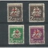 Suriname 202-205 Rode Kruis  VFU/gebr   CV 79 €