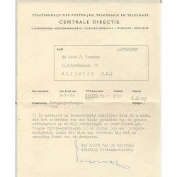 Nederland 827  MISDRUK/wegvallen groene kleur  VFU/gebr  CV  ?? €