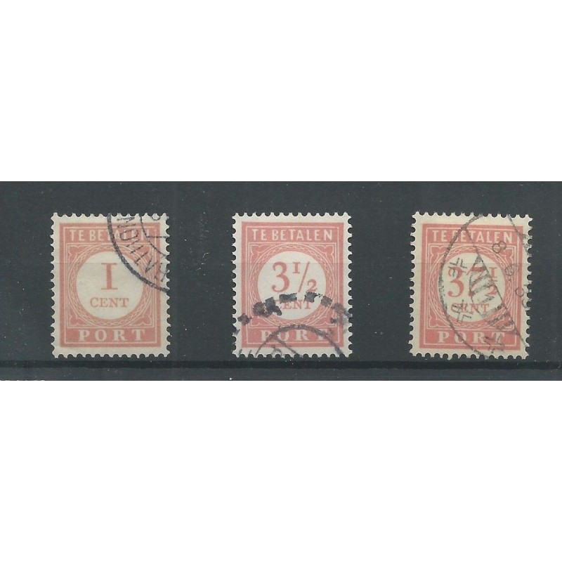Ned. Indie P23, P25 en P34 port 1913 VFU/gebr CV 95 € Ned. Indie P23, P25 en P34 port 1913 VFU/gebr CV 95 €