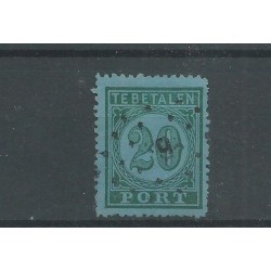 Ned. Indie  P4A met puntstempel 9  VFU/gebr   CV  30+  €