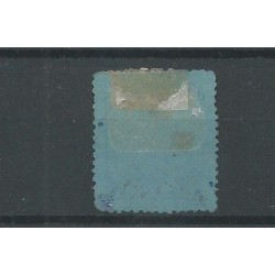 Ned. Indie  P4A met puntstempel 11  VFU/gebr   CV  30+  € breed zegel