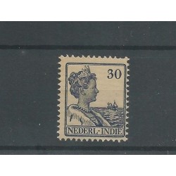 Ned. Indie 125 Wilhelmina  MNH/postfris  CV  15 € LUXE !!