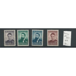 Suriname 280-283 Röntgen    MNH/postfris   CV 90 €