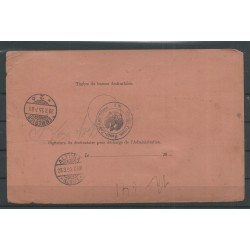 Nederland 42 blokje van 4 op PAKKETKAART naar Duitsland VFU/gebr  CV  240+ €