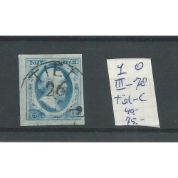 Nederland 1  III-78 "TIEL-C"  VFU/gebr  CV 40 € +75 Eysinga
