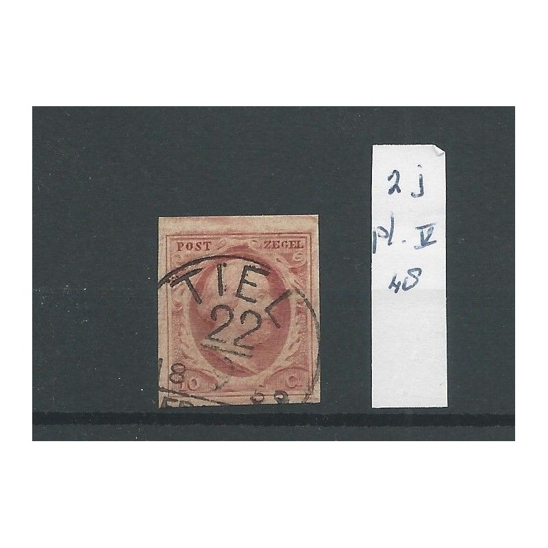 Nederland 2 V-48 met "TIEL-C" VFU/gebr CV 30 € +50 Eysinga Nederland 2 V-48 met "TIEL-C" VFU/gebr CV 30 € +50 Eysinga