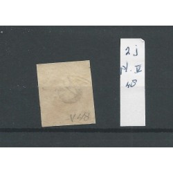 Nederland 2  V-48  met "TIEL-C" VFU/gebr  CV 30 € +50 Eysinga