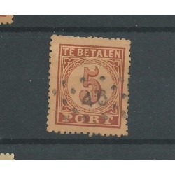 Nederland P1AB met puntstempel 46  CV 20+ €