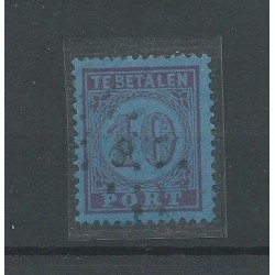 Nederland P2B  met puntstempel 8 en plaatfouten  CV 60 €