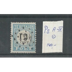 Nederland P8 A-IV  Port 1881  VFU/gebr  CV 140 €