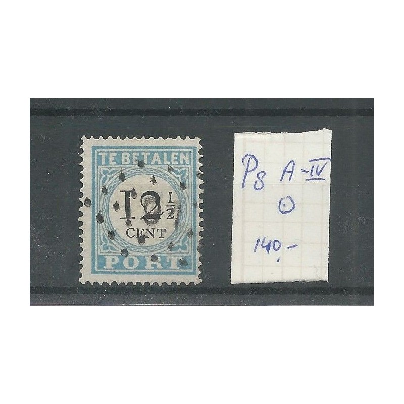 Nederland P8 A-IV Port 1881 VFU/gebr CV 140 € Nederland P8 A-IV Port 1881 VFU/gebr CV 140 €