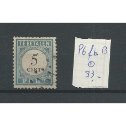 Nederland P6fbB  "open lijst" VFU/gebr  CV 33 €