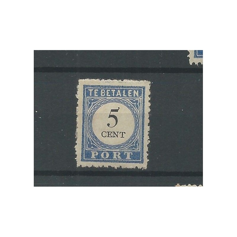 Nederland P19f "Kringetje" MH/ongebr CV 55 € Nederland P19f "Kringetje" MH/ongebr CV 55 €