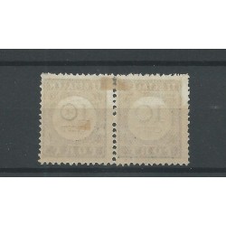 Nederland P22/P22f paartje  "Kringetje" MH/ongebr  CV 135+ €