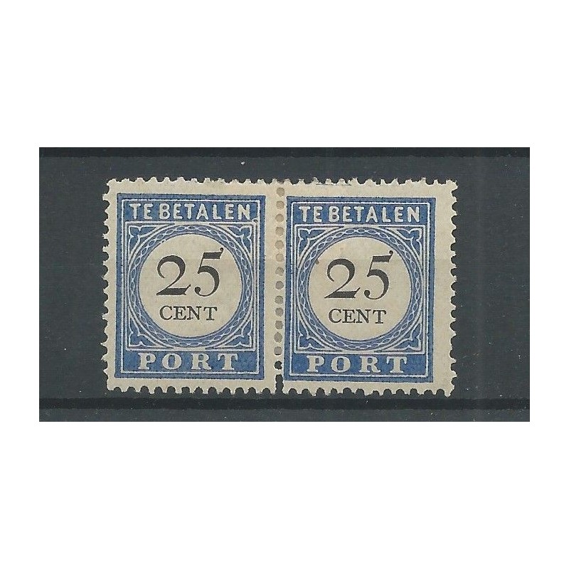 Nederland P26/P26f paartje "Kringetje" MH/ongebr CV 200 € Nederland P26/P26f paartje "Kringetje" MH/ongebr CV 200 €