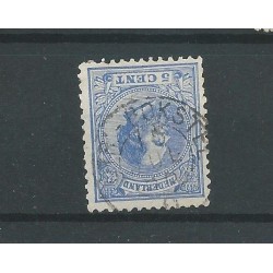 Nederland  "Utr:-Bokstel  1886 "  kleinrond  op 19