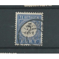 Nederland P19 met "KRALINGSCHE VEER" grootrond VFU/gebr  CV 10 €