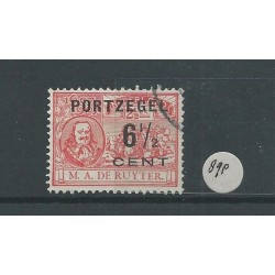 Nederland P36P  met "streepje onder M"  VFU/gebr CV 16 €