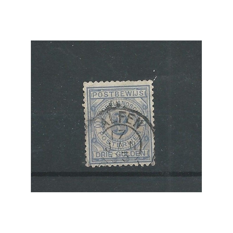 Nederland PW4  met "ALPHEN 1893" VFU/gebr  CV 110 €  PRACHT!!!