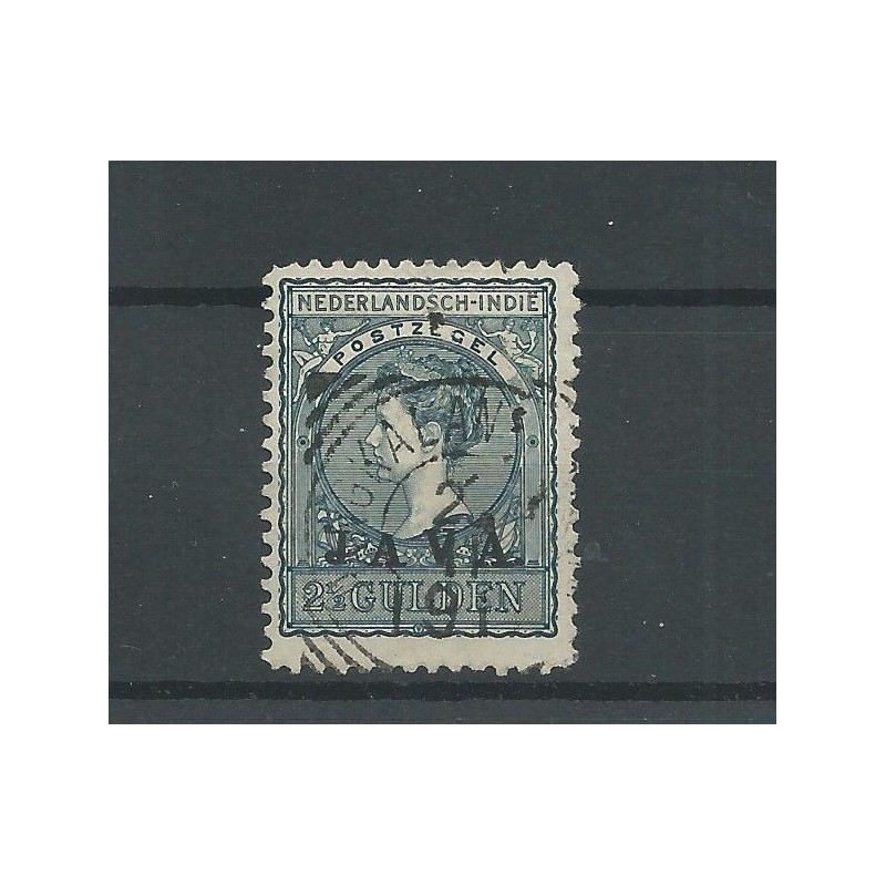 Ned. Indie 80 JAVA opdruk VFU/gebr CV 74,50 € Ned. Indie 80 JAVA opdruk VFU/gebr CV 74,50 €