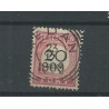 Ned. Indie P18 met MEDAN  stempel  VFU/gebr  CV 2 €