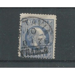 Ned. Indie 12A  "BATAVIA halfrond  VFU/gebr  CV 75+ €