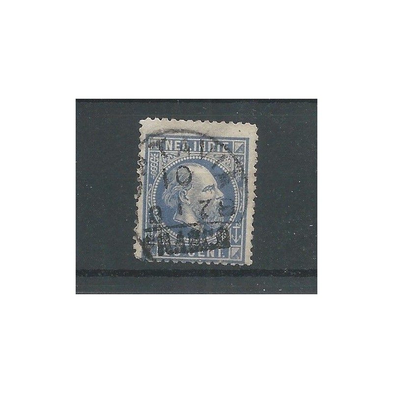 Ned. Indie 12A "BATAVIA halfrond VFU/gebr CV 75+ € Ned. Indie 12A "BATAVIA halfrond VFU/gebr CV 75+ €
