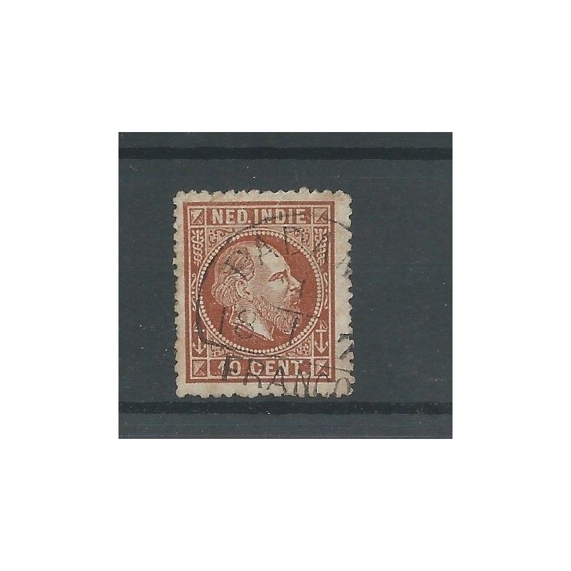 Ned. Indie 9A "PADANG halfrond" VFU/gebr CV 75 € Ned. Indie 9A "PADANG halfrond" VFU/gebr CV 75 €