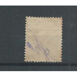 Ned. Indie 9 met FRANCO KASTJE groot en puntstempel VFU/gebr  CV ?? €