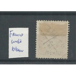 Ned. Indie 9 met FRNACO kastje in BLAUW VFU/gebr  CV ?? €