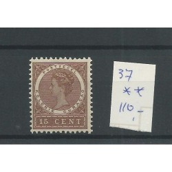 Curacao  37 Wilhelmina 15ct  MNH/postfris  CV  110 €