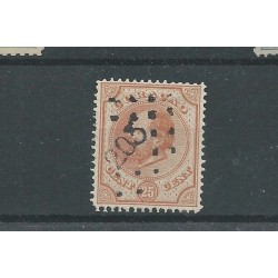 Curacao 7B met puntstempel 203  VFU/gebr CV 25 €